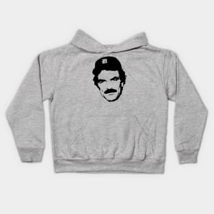 Tom Selleck // Gift For Christmas Black Kids Hoodie